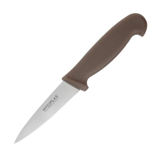 [C840] Couteau d office Hygiplas marron 90mm