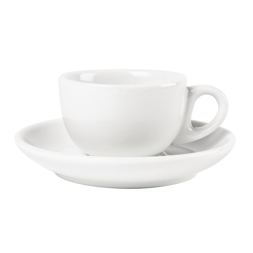 [CB464] Tasses à espresso blanches 85ml Olympia (Lot de 12)