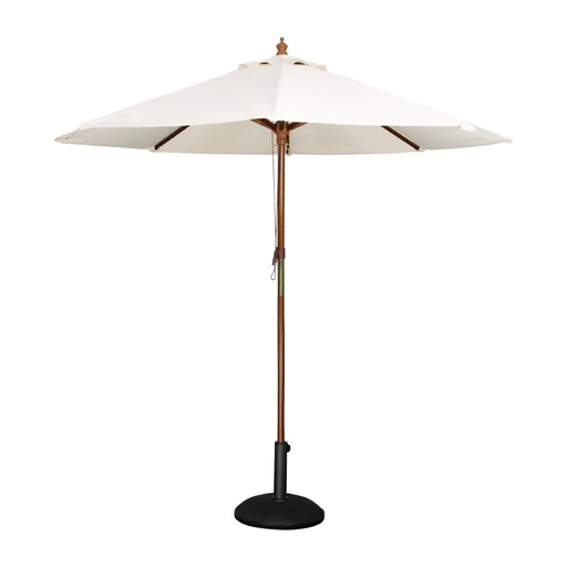 [CB513] Parasol rond Bolero écru 2,5m