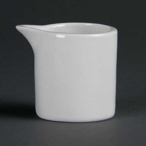 [CB704] Pots à lait blancs 57ml Olympia Whiteware (Lot de 6)