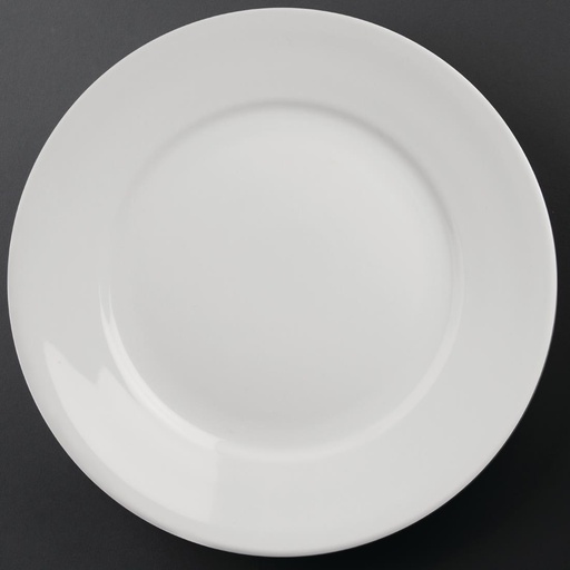 [CC210] Assiettes à bord large Olympia Athena 280mm (Lot de 6)