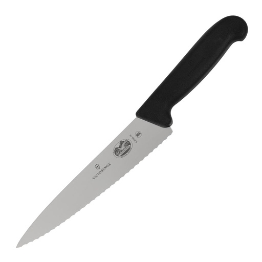 [CC265] Couteau de cuisinier denté Fibrox Victorinox 190mm