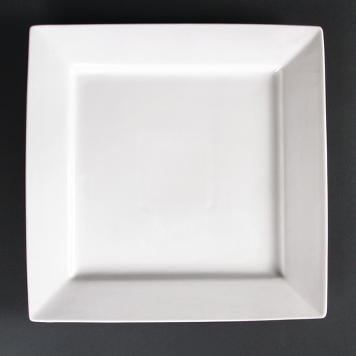 [CD634] Assiettes carrées Lumina 295mm (Lot de 2)