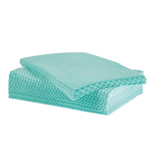 [CD811] Chiffons Solonet Jantex verts (Lot de 50)