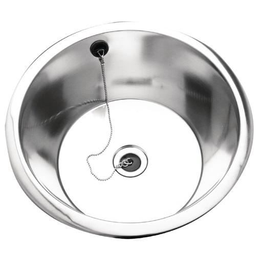 [CD985] Lave-mains rond encastrable en inox Franke Sissons 355 mm