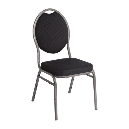 [CE142] Chaises de banquet dossier ovale Bolero (Lot de 4)