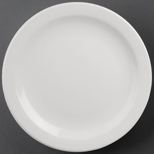 [CF365] Assiettes à bord étroit Olympia Athena 284mm (Lot de 6)