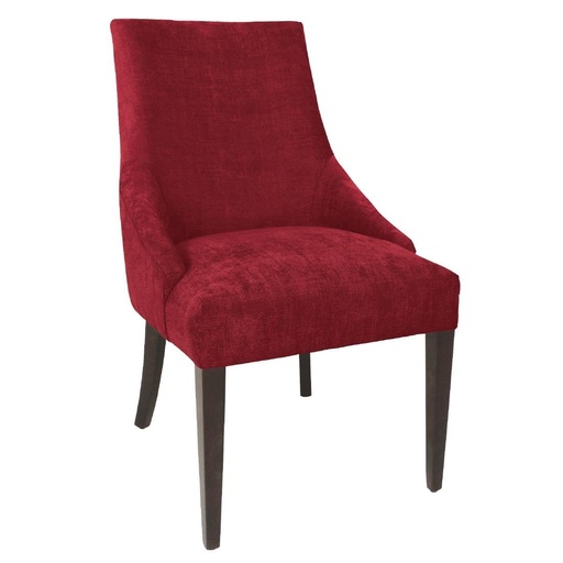 [CF368] Chaises de restauration Bolero Finesse rouge foncé (lot de 2)