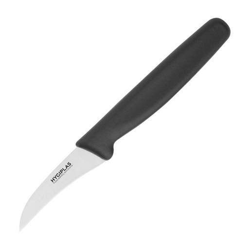 [CF899] Couteau à éplucher Hygiplas noir 65mm