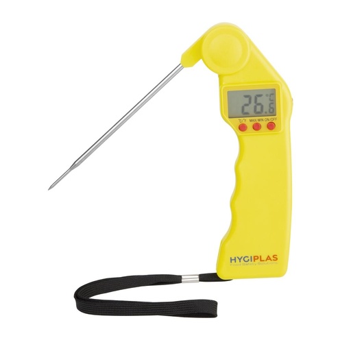 [CF912] Thermomètre Hygiplas Easytemp jaune