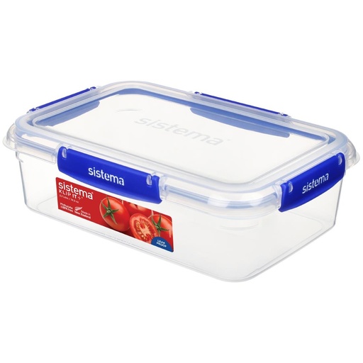 [CH258] Boîte alimentaire rectangulaire Sistema Klip It Plus 2,2L