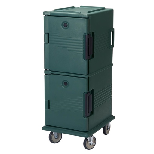 [CJ652] Chariot isotherme Cambro Ultra Camcart UPC800 granite vert