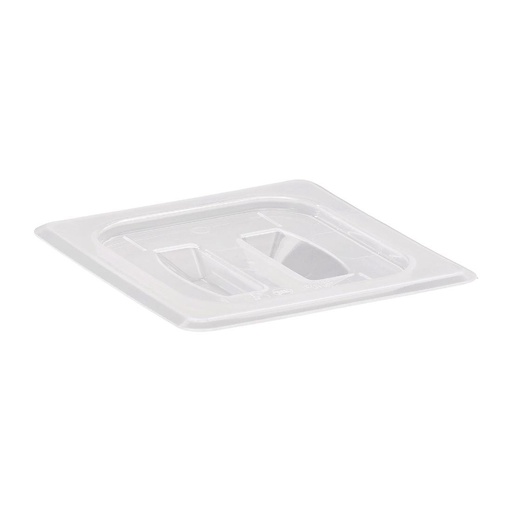 [CJ660] Couvercle translucide en polypropylène avec poignée pour bac GN 1/6  Cambro 