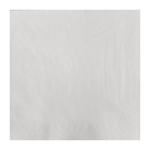 [CK874] Serviettes de table en papier blanches Fasana 330mm (Lot de 1500)