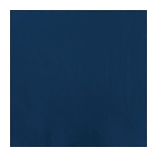 [CK877] Serviettes de table en papier bleues Fasana 330mm (Lot de 1500)