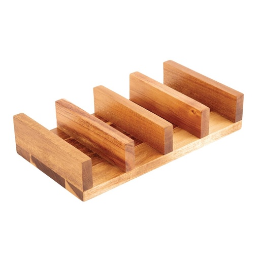 [CK970] Présentoir à sandwichs en acacia Olympia
