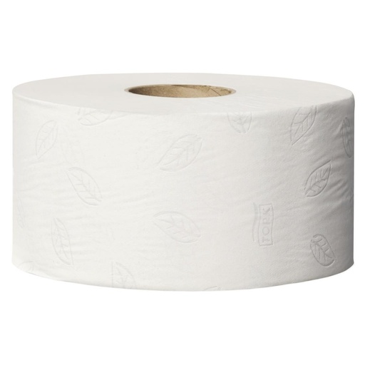 [CL126] Papier toilette 2 plis Mini Jumbo Tork 170m (Lot de 12)