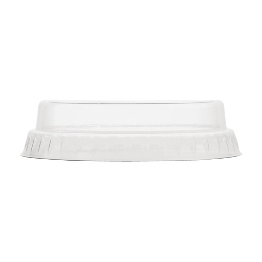 [CL701] Couvercles plats pleins compostables en PLA Vegware 20 cl (Lot de 1000)