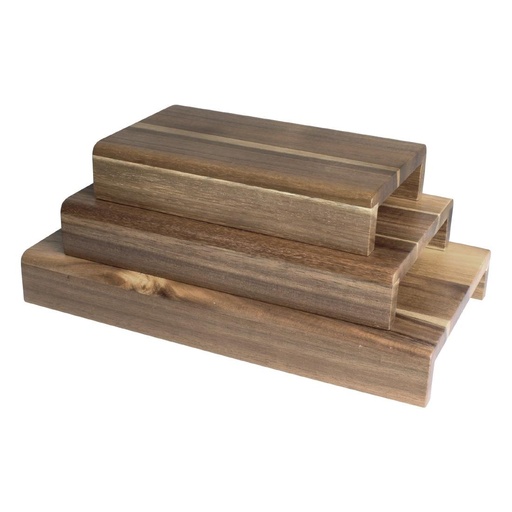 [CP697] Rehausses en bois d'acacia FSC Olympia (lot de 3)