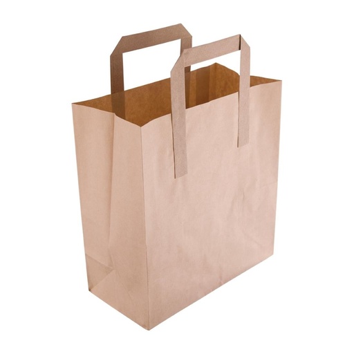 [CS351] Petits sacs en papier recyclé marron Fiesta Compostable (lot de 250)