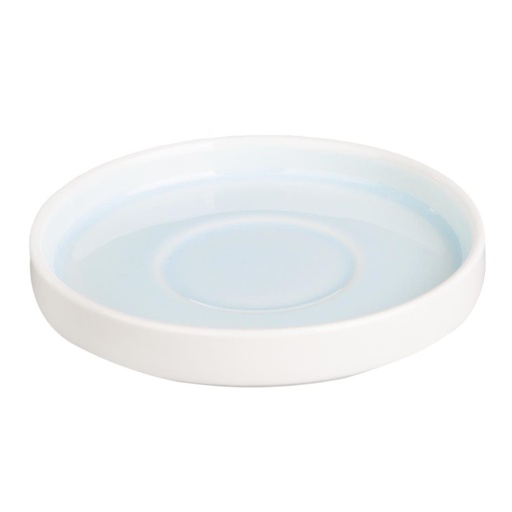 [CU185] Soucoupes Olympia Fondant bleues 135mm (lot de 6)