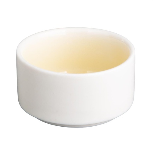 [CU417] Pots à sauce Olympia Fondant jaunes 70mm (lot de 12)