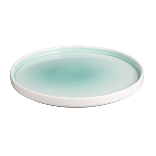 [CU434] Assiettes Olympia Fondant vertes 270mm (lot de 4)