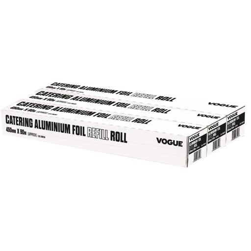 [CW204] Rouleaux de papier aluminium pour distributeur Wrap450 Vogue