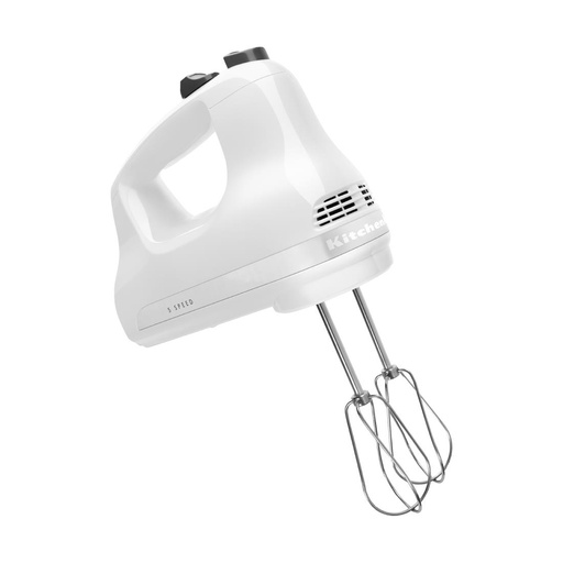 [CX926] Batteur à main Kitchenaid blanc 5 vitesses 5KHM5110BWH