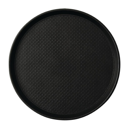 [DA770] Plateau antidérapant Roltex Blackline rond 310mm noir