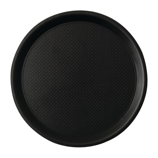 [DA771] Plateau antidérapant Roltex Blackline rond 380mm noir