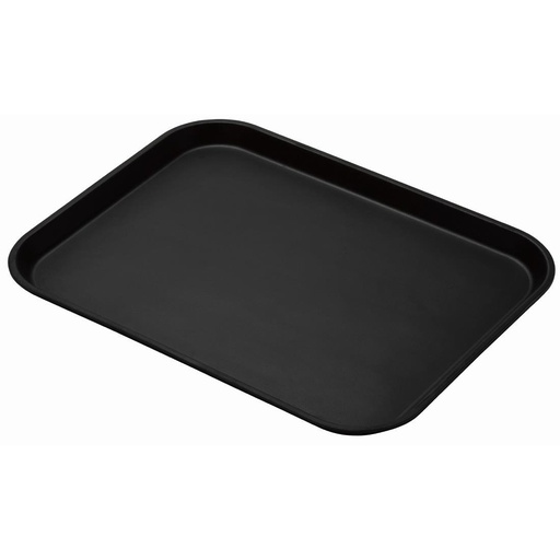 [DB005] Plateau rond fibre de verre antidérapant Treadlite Cambro noir 45,7 cm