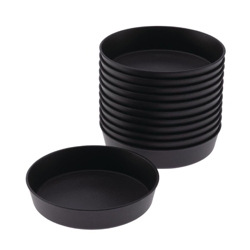 [DB509] Moules à quiche Exoglass Matfer Bourgeat 100mm (lot de 12)