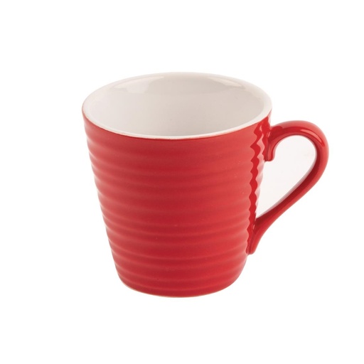 [DH632] Mugs Aroma Olympia rouges 340 ml (lot de 6)