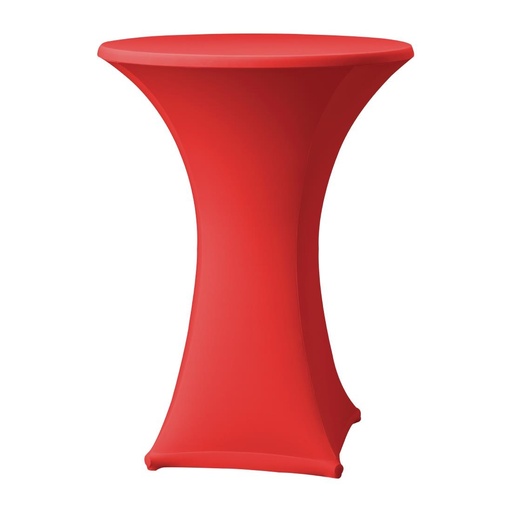 [DK572] Housse de table extensible Samba rouge D1