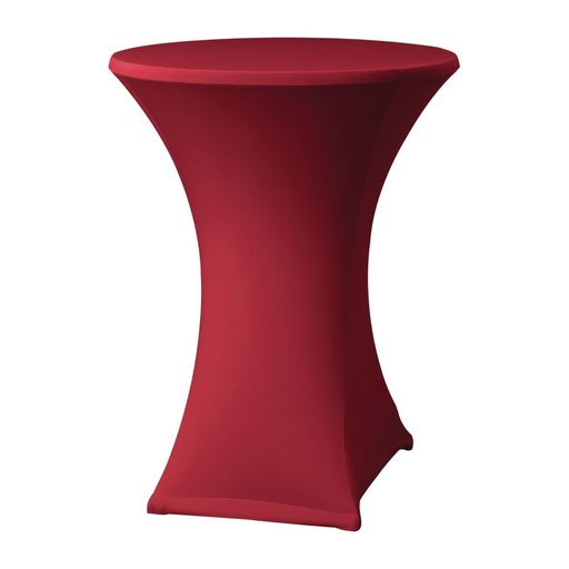 [DK579] Housse de table extensible Samba bordeaux D2