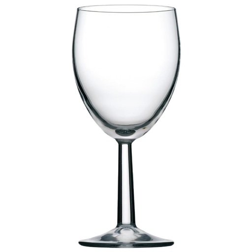 [DL214] Verres à pied Utopia Saxon 340 ml marqués à 125 ml 175 ml et 250 ml (lot de 48)