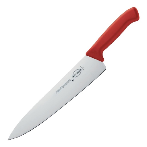 [DL345] Couteau de cuisinier Dick Pro Dynamic HACCP rouge 255mm