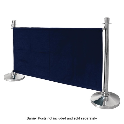 [DL480] Barrière en toile Bolero bleu foncé