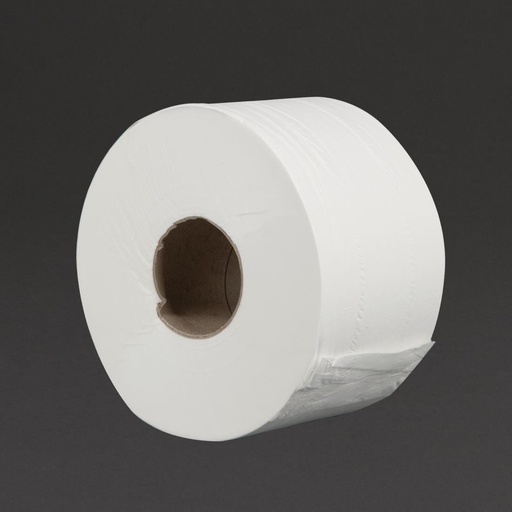 [DL918] Rouleaux de papier toilette 2 plis mini Jumbo Jantex 150m (lot de 12)