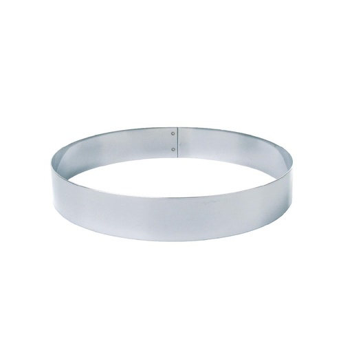 [DN959] Cercle à mousse inox 240mm Matfer Bourgeat