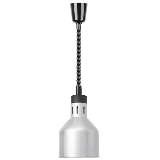 [DR758] Lampe chauffante rétractable Buffalo finition métal brossé