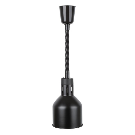 [DR759] Lampe chauffante rétractable Buffalo finition noir mat