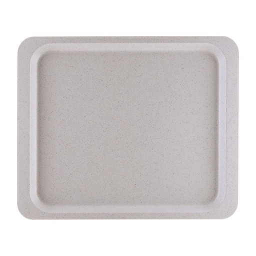 [DR851] Plateau de service en polyester Roltex GN1/2  325x265mm gris moucheté