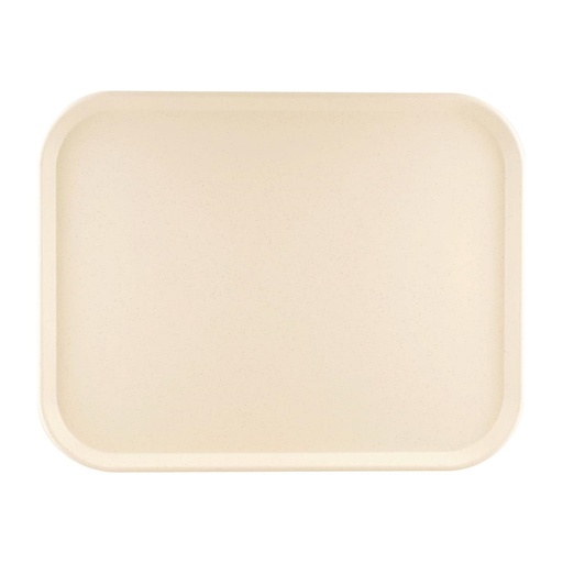 [DR861] Plateau de service en polyester Roltex America 460x360mm beige