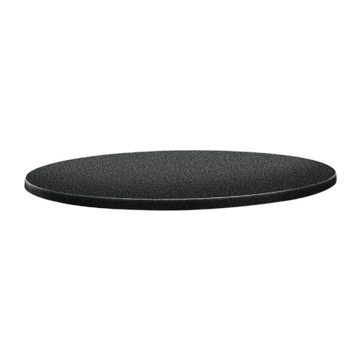 [DR896] Plateau de table rond Topalit Classic Line 70cm anthracite