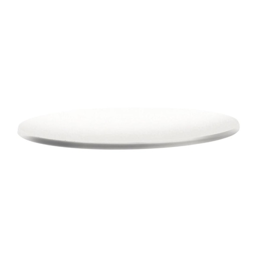 [DR912] Plateau de table rond Topalit Classic Line 70cm blanc pur