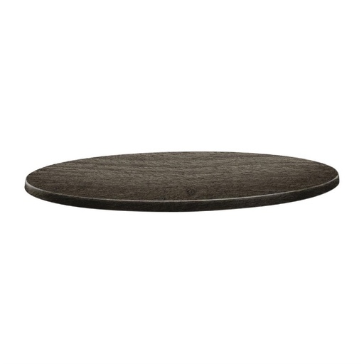 [DR954] Plateau de table rond Topalit Classic Line 80cm timber