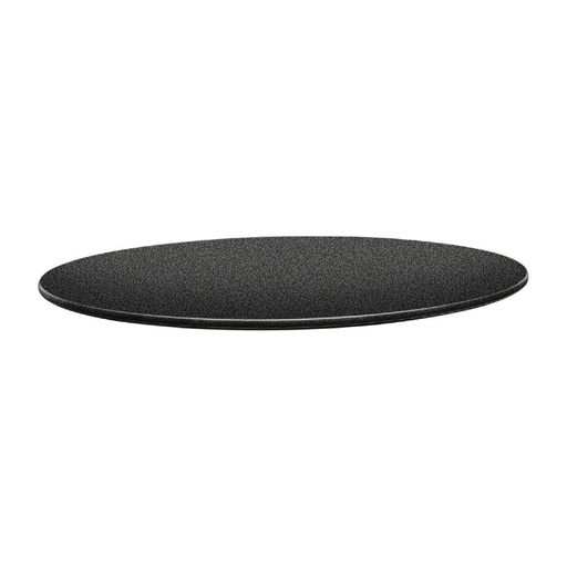 [DR961] Plateau de table rond Topalit Smartline 80cm anthracite