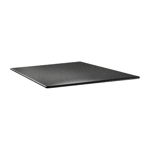 [DR963] Plateau de table carré Topalit Smartline 80x80cm anthracite